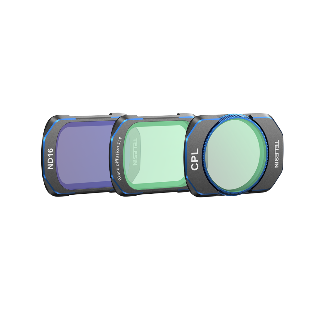 CPL+ ND16+ 1/4 Black Mist Filter Kit For DJI Osmo Pocket 4/3