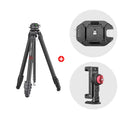 Ulanzi F38 Tripod 3131 with Camera Backpack Strap Clip and Metal Phone Clip
