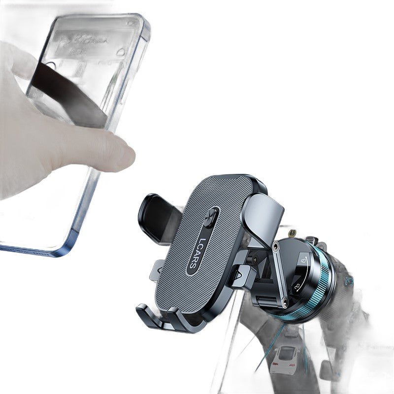 MR.XL A89 Folding Vacuum Suction Cup Car Phone Holder for Dashboard Navigation
