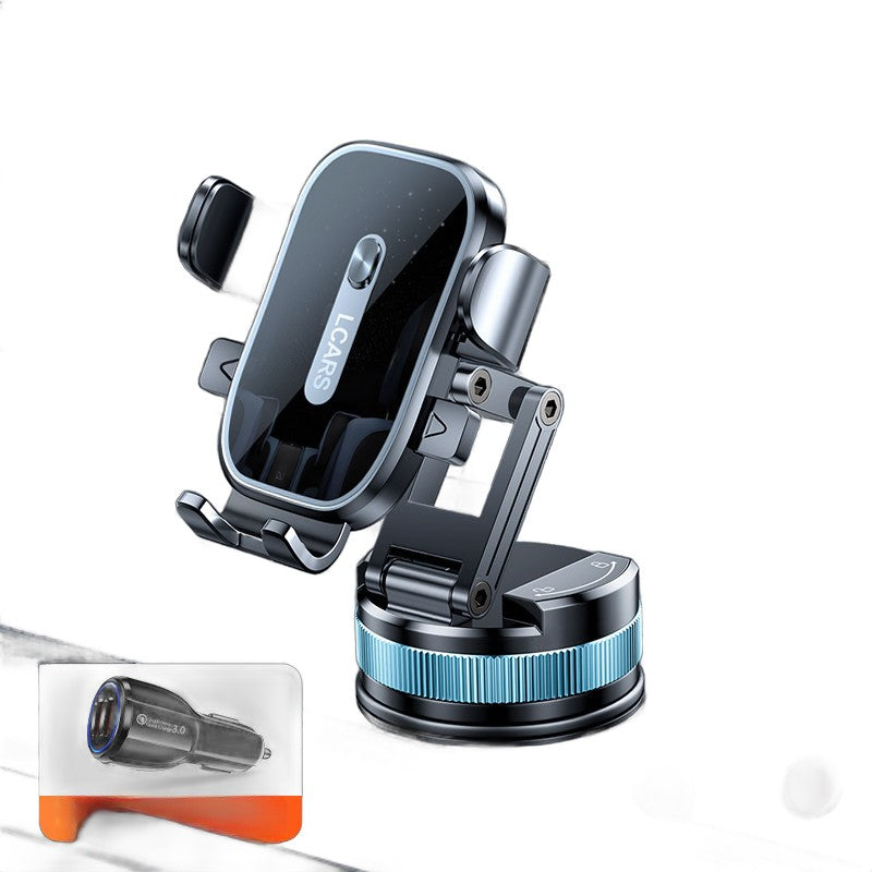 MR.XL A89 Folding Vacuum Suction Cup Car Phone Holder for Dashboard Navigation