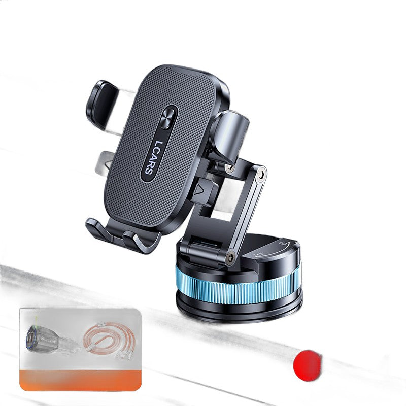 MR.XL A89 Folding Vacuum Suction Cup Car Phone Holder for Dashboard Navigation