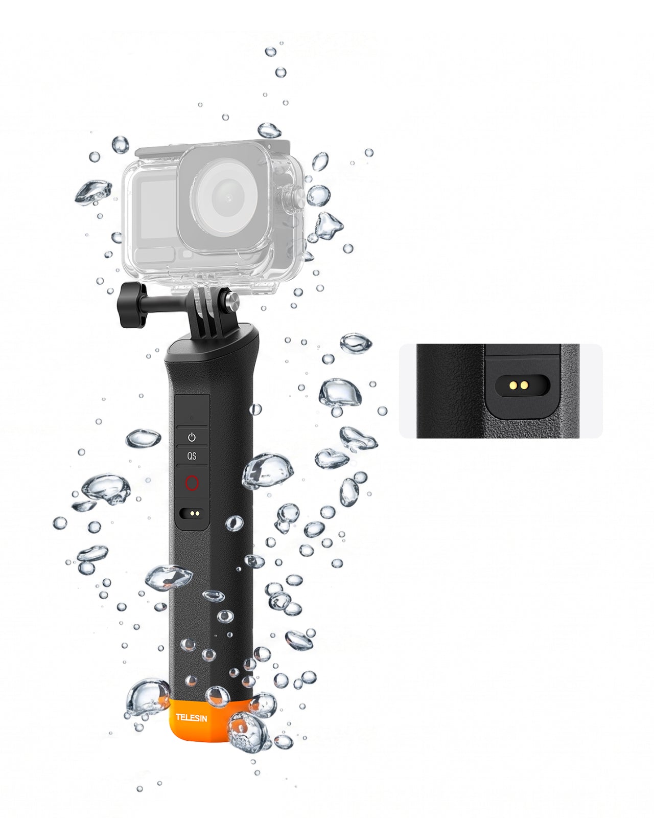 Floating Bluetooth Remote Handle for Action 6/5 Pro/4