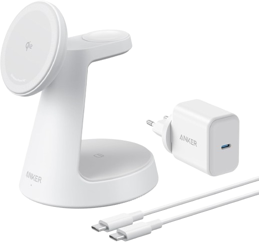 Station de charge sans fil Anker MagGo (3-en-1)