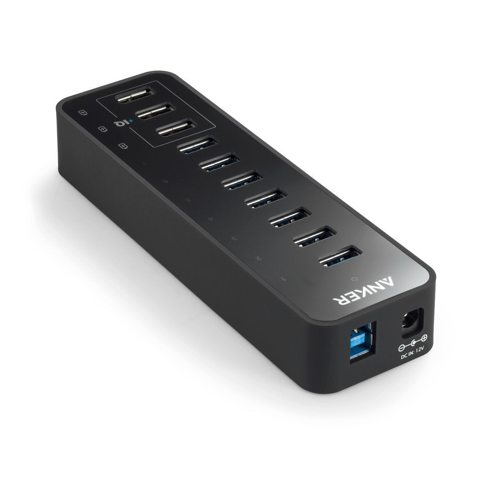 10-Port USB Hub