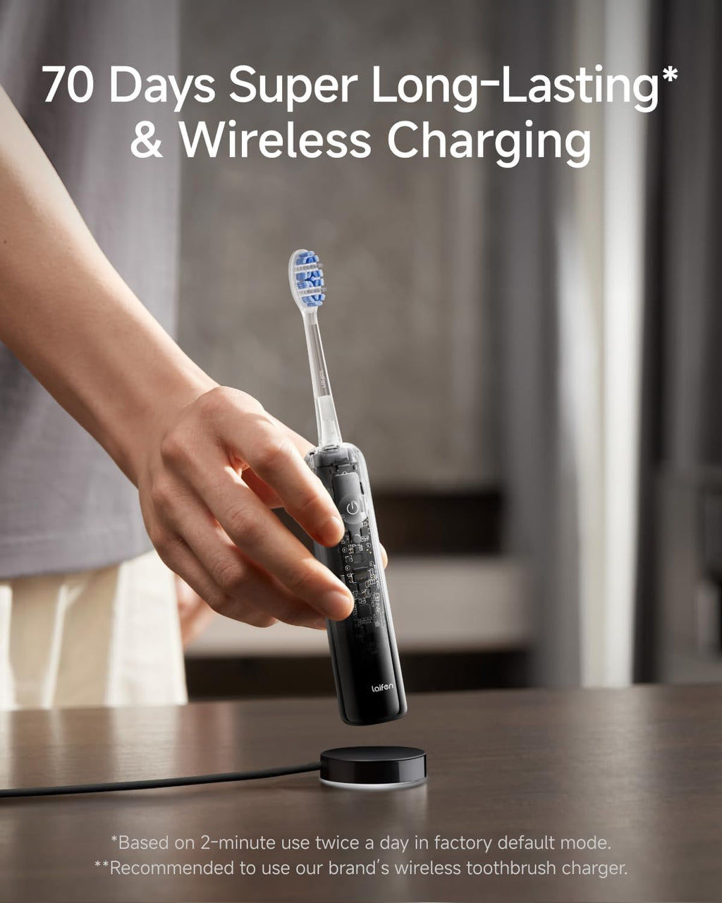 Laifen i2 Transparent Explorer Smart Sonic Electric Toothbrush for Adults & Couples