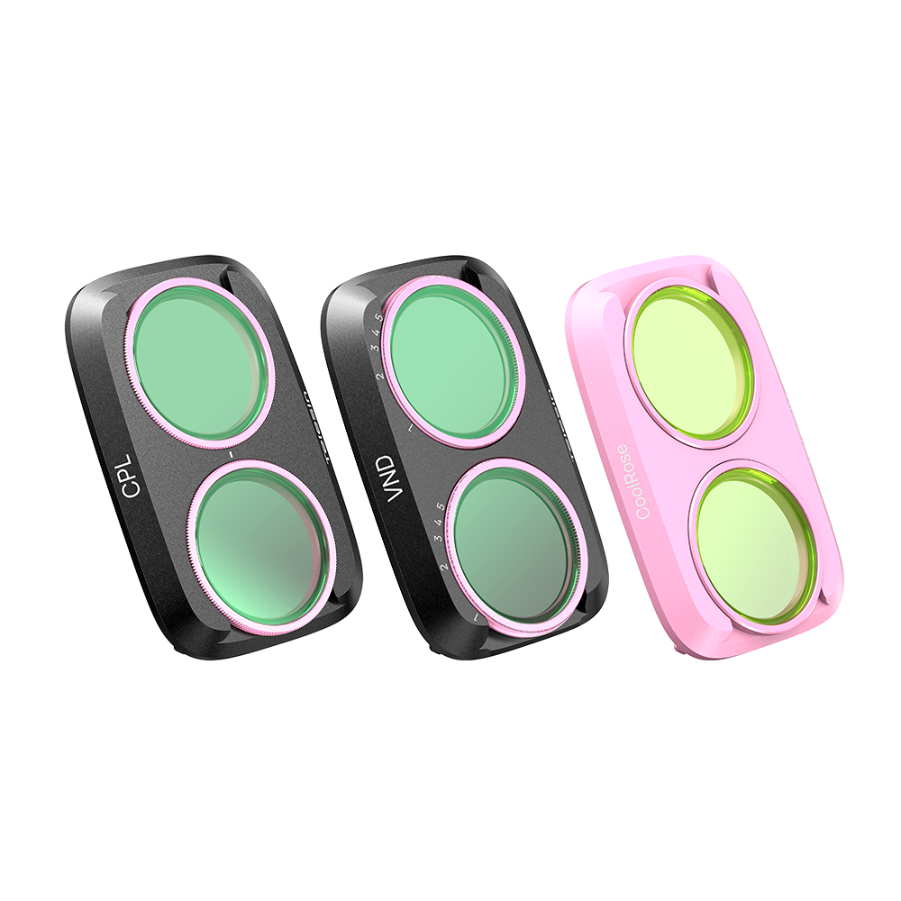 Telesin Pocket 4P Filter Kit Cool Rose +CPL +VND