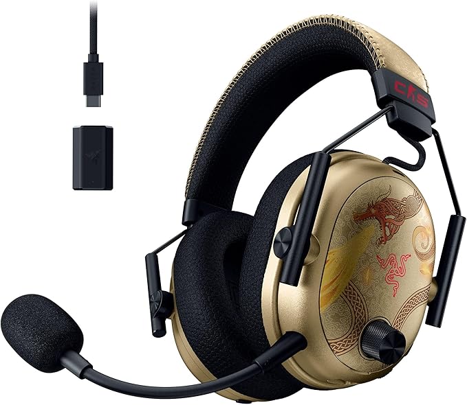 Razer Black Shark V3 Pro Professional Edition - 4-Mode Wireless Gaming Headset with Active Noise Cancellation