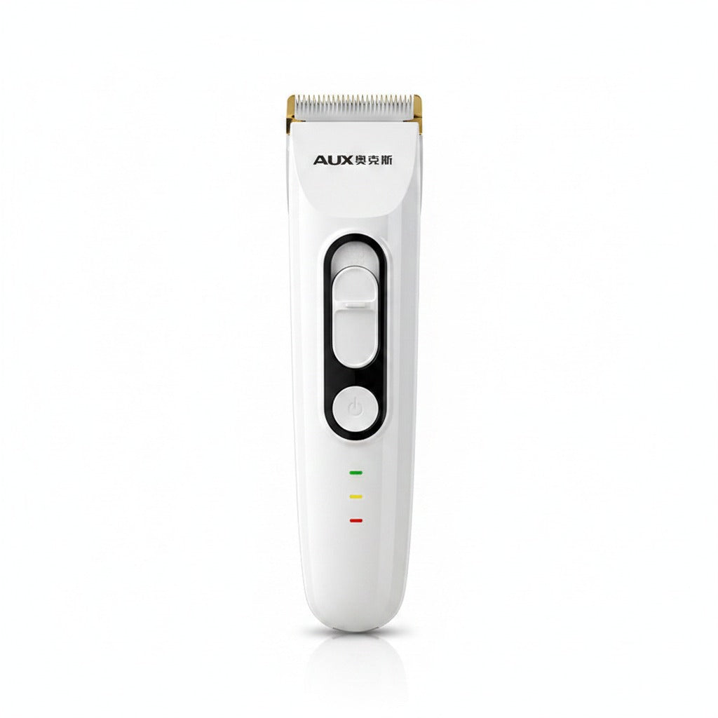 AUX Professional Hair Clipper for Home & Salon Use - Rechargeable Electric Trimmer