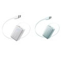 Powerbank Anker Nano (10K, 45W, Wbudowany zwijany kabel USB-C)