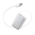 Anker A1638 10000mAh 45W Fast Charging Power Bank with Built-in Retractable Cable