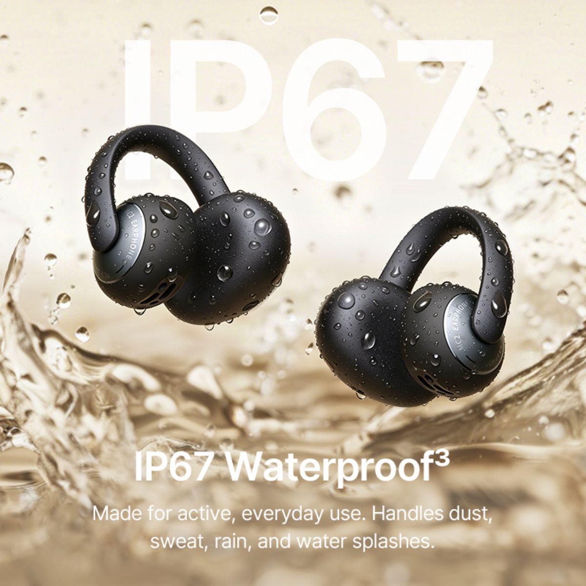 Baseus Bowie MC2 Open-Ear True Wireless Earbuds - Comfortable, Hi-Res Audio, IP67 Waterproof