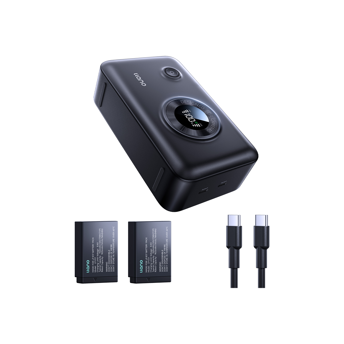 Llano Voltcase Cs3 Battery & Charging Case Kit  for Canon Cameras