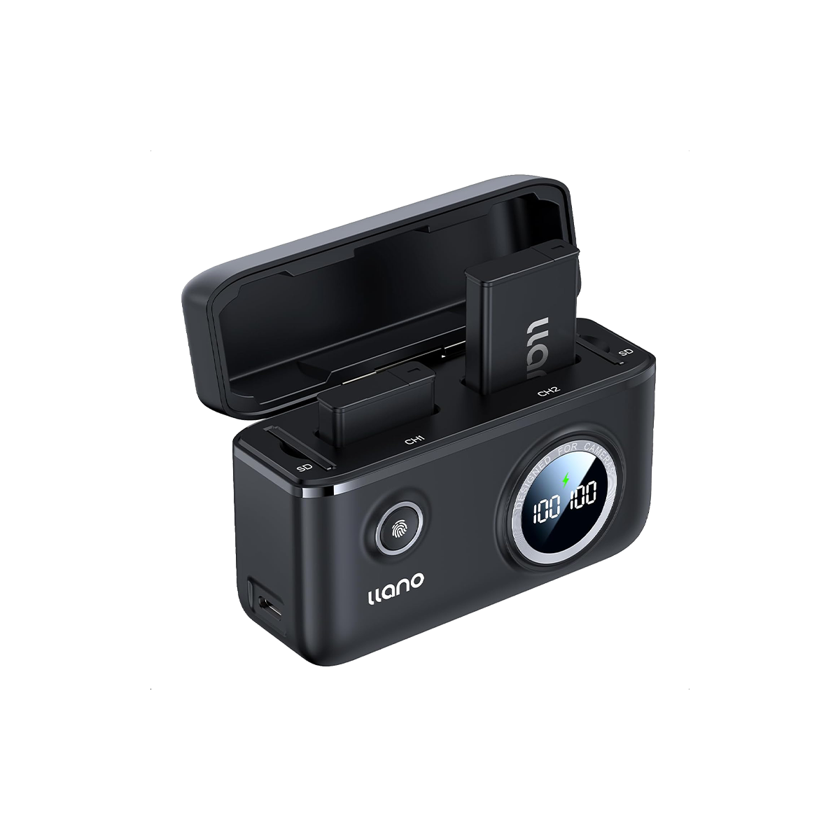 Llano Voltcase Cs2 NB-13L Battery & Charging Case Kit for Canon Cameras