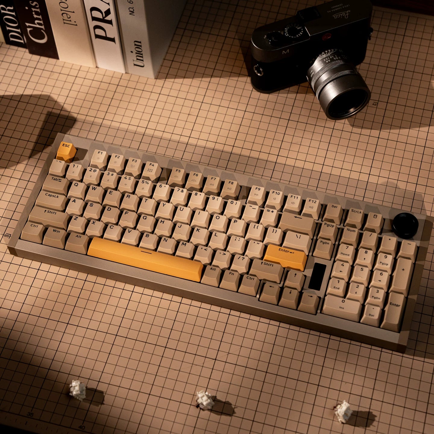 SKN Pixiu 96 Ultra Mechanical Keyboard: Wireless Tri-Mode, 8KHz, Gasket Mount, Aluminum, Hot-swappable