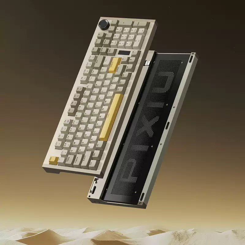 SKN Pixiu 96 Ultra Mechanical Keyboard: Wireless Tri-Mode, 8KHz, Gasket Mount, Aluminum, Hot-swappable