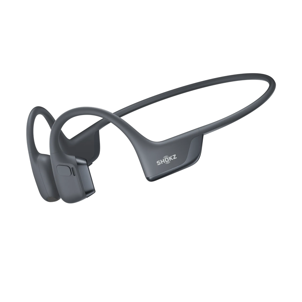 Shokz OpenRun Air Bone Conduction Headphones - IPX7 Waterproof, 8-Hour Playtime, Lightweight Titanium for Running, Cycling, Fitness