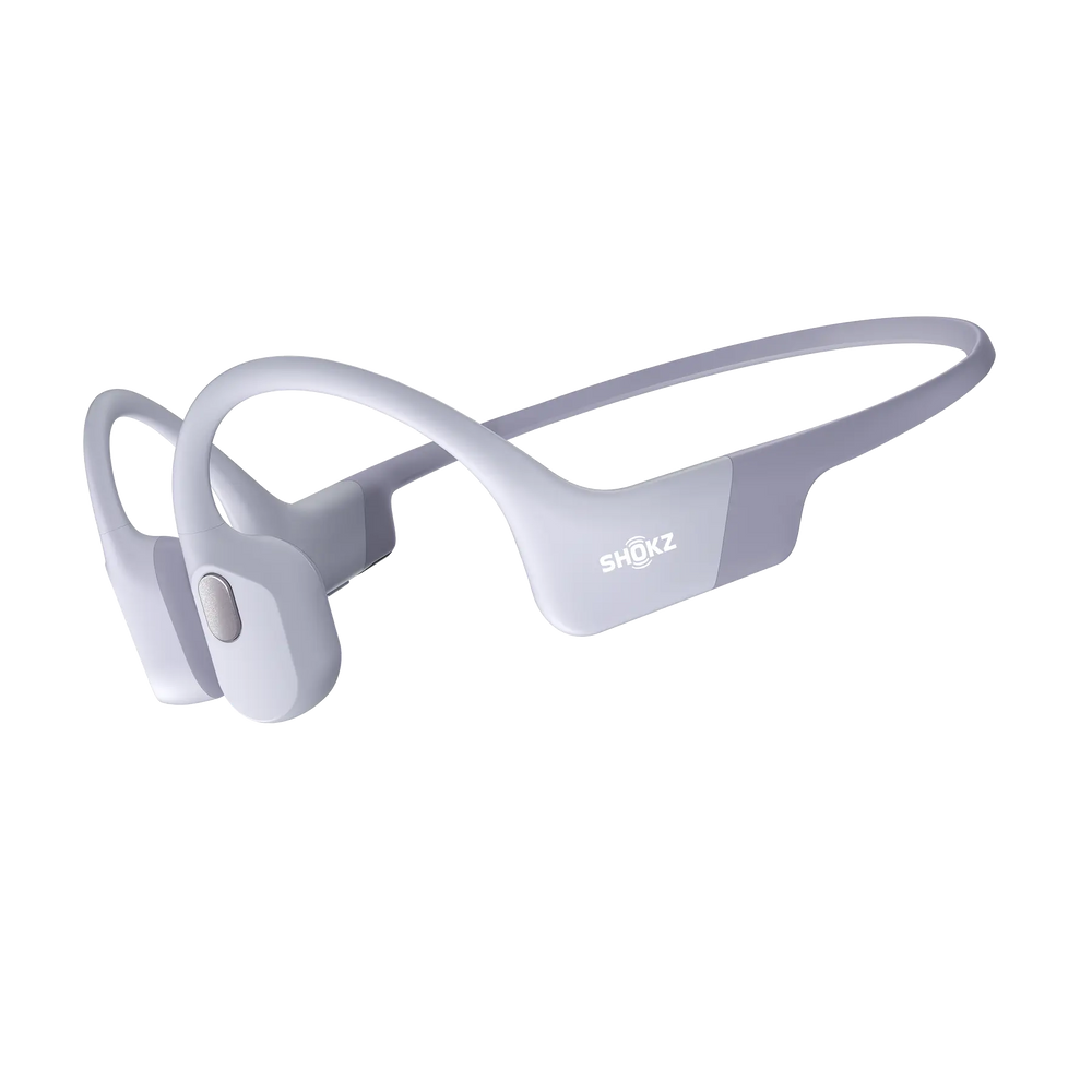 Shokz OpenRun Air Bone Conduction Headphones - IPX7 Waterproof, 8-Hour Playtime, Lightweight Titanium for Running, Cycling, Fitness