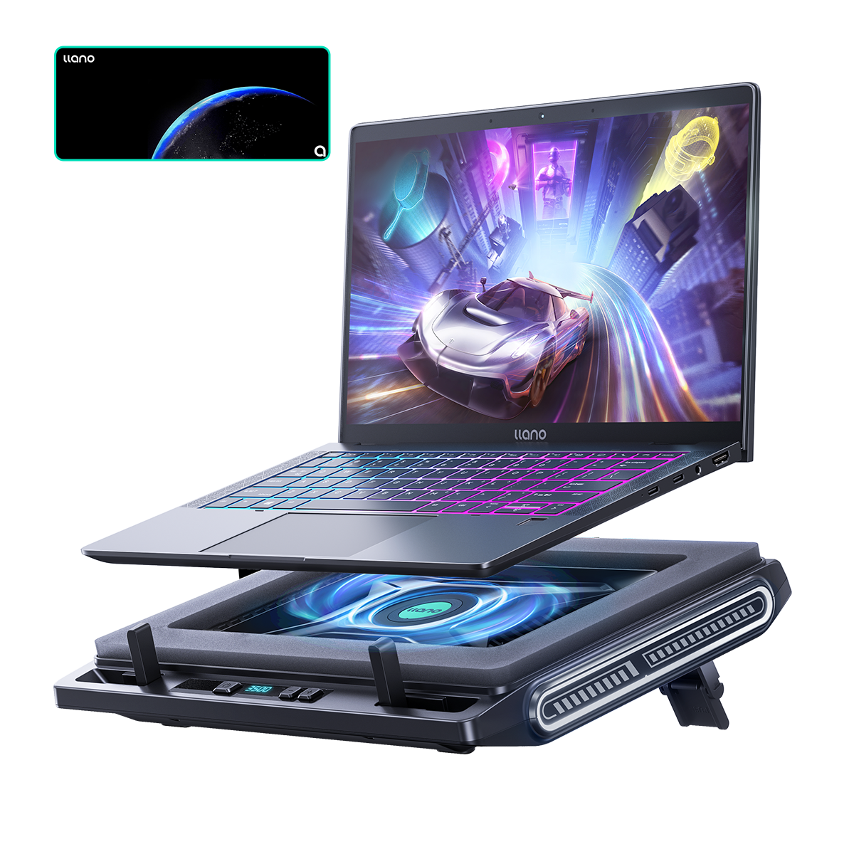 llano V10 Laptop Cooling Pad