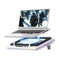 llano V12 RGB Laptop Cooling Pad（white）