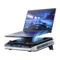 llano V11Pro RGB Laptop Cooling Pad (Black Gray)