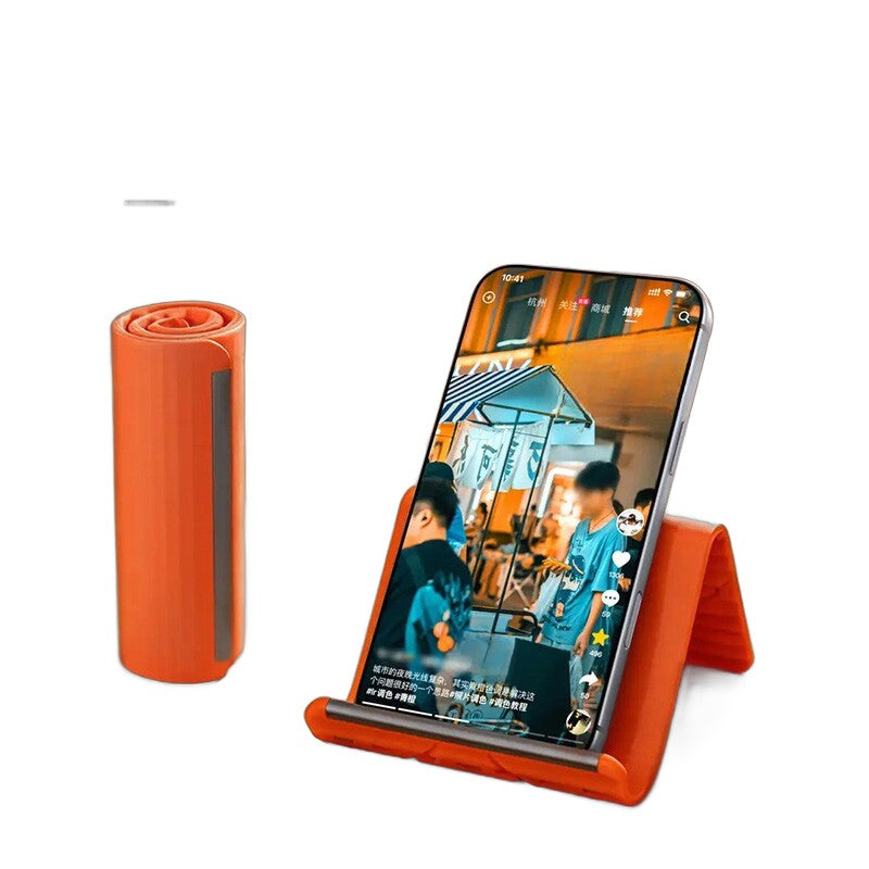Flexible Folding Phone Stand for Tablets & Laptops - Portable & Versatile Lazy Holder