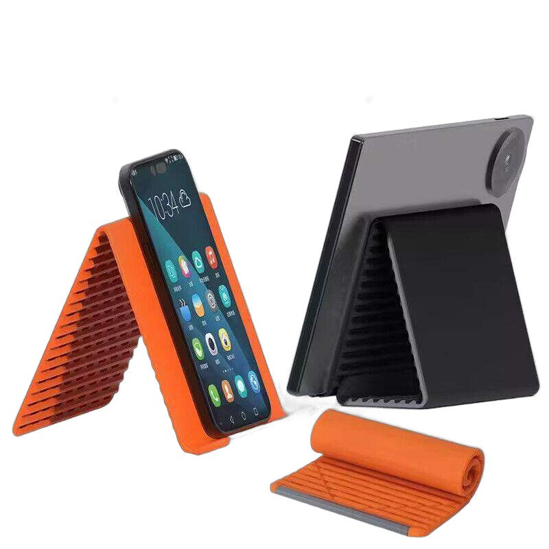 Flexible Folding Phone Stand for Tablets & Laptops - Portable & Versatile Lazy Holder