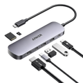 Anker USB C Hub, 7-in-1 Multi-Port USB Adapter for Laptops