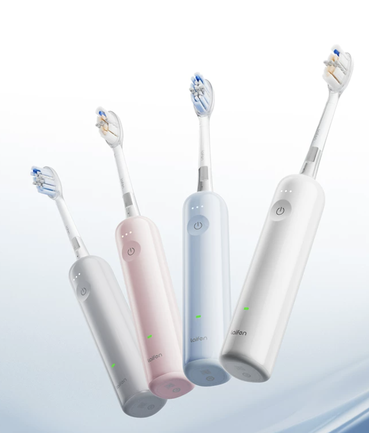 Laifen i2 Smart Sonic Electric Toothbrush - Sweeping Vibration, Soft Bristles