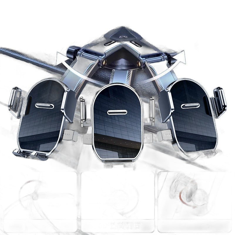 Car Phone Holder Mount - Universal Dashboard & Windshield Suction Cup for Secure Navigation