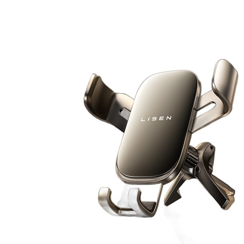 Lisen Gravity Car Phone Holder - Secure Air Vent Mount for All Phones
