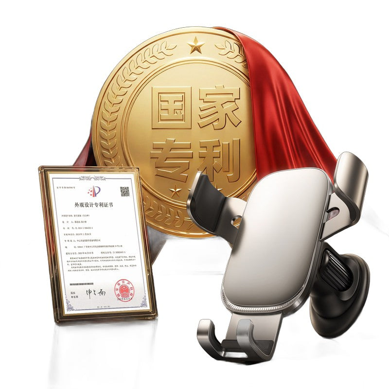 Lisen Gravity Car Phone Holder - Secure Air Vent Mount for All Phones