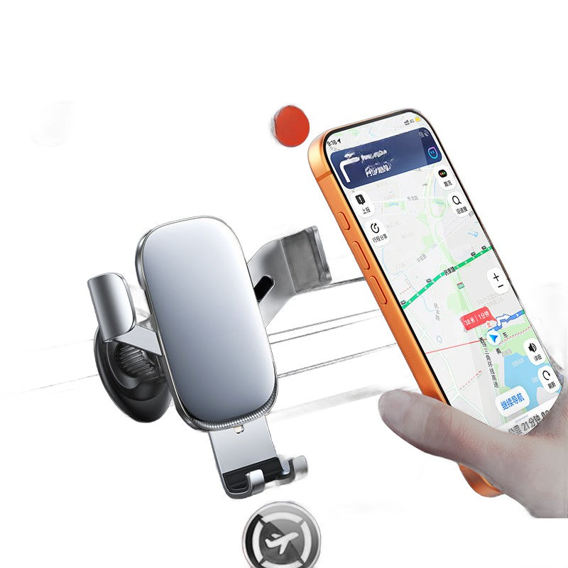Lisen Gravity Car Phone Holder - Secure Air Vent Mount for All Phones