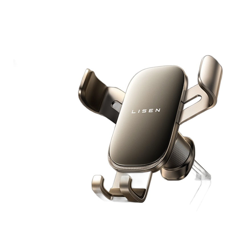 Lisen Gravity Car Phone Holder - Secure Air Vent Mount for All Phones