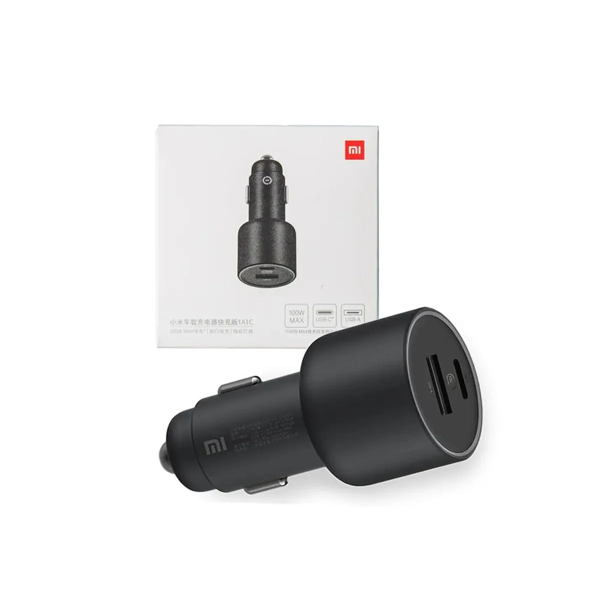 Xiaomi 100W Dual Port (USB-A & USB-C) Fast Car Charger for Smart Devices